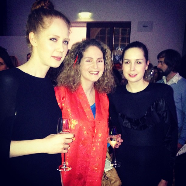 Photo of me at the Harpers Bazaar Art Plus Fashion event